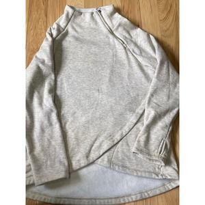 Earth Yoga Sustainable Organic Clothing Pull Over Mock Neck Size M